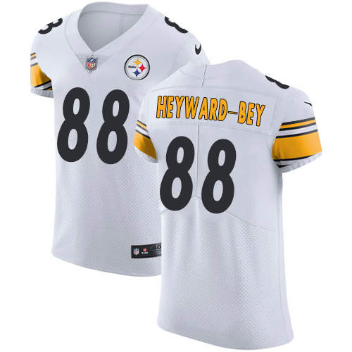 Nike Steelers #88 Darrius Heyward-Bey White Men's Stitched NFL Vapor Untouchable Elite Jersey - Click Image to Close